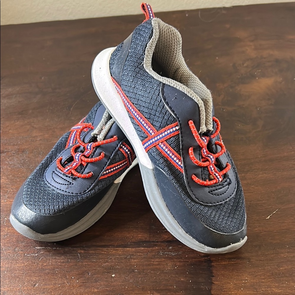 OshKosh B'gosh Blue and Red Sneakers with Breathable Mesh